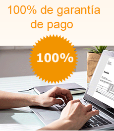 100% de garantía de pago